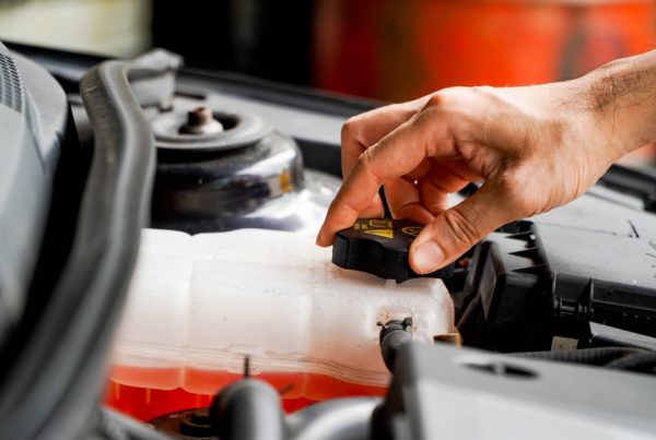 Aušinimo skysčio keitimas